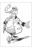 Lucky Luke kleurplaat 61
